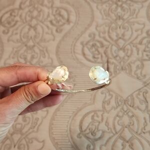 Kendra Scott Gold and Cream Bracelet